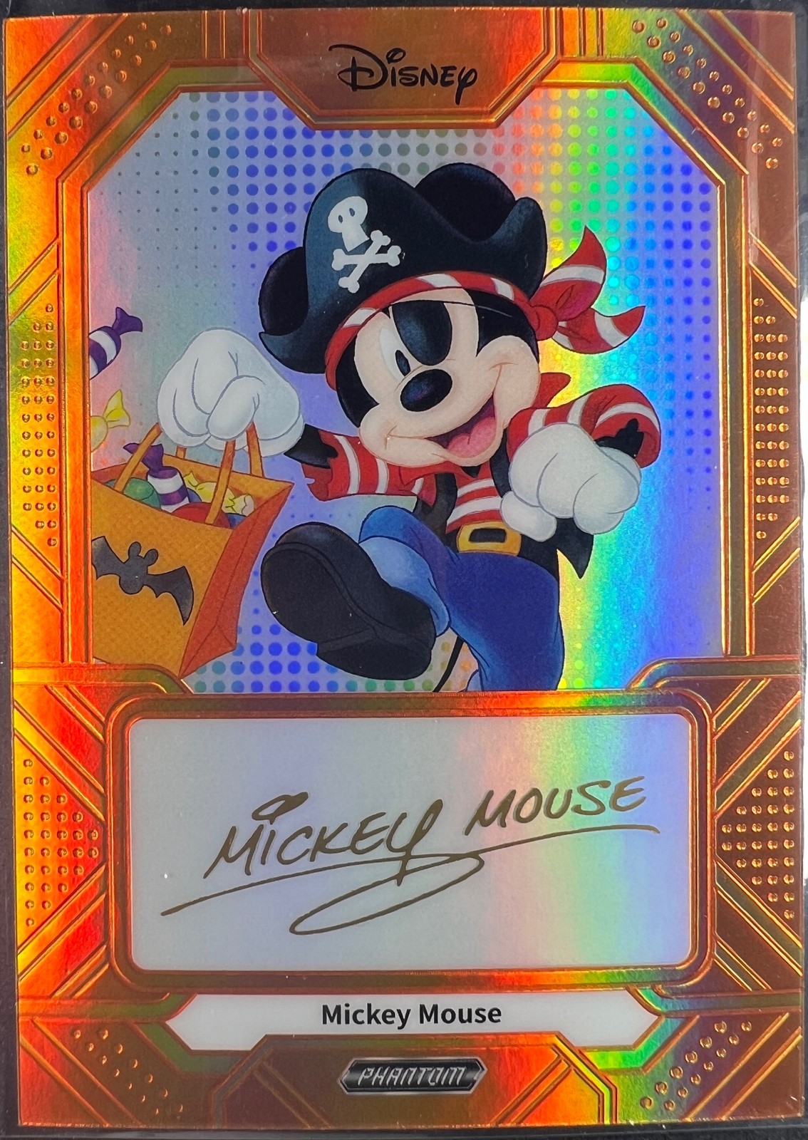 Mickey Mouse 2025 Kakawow Phantom Disney Signature Orange /50 Mickey Mouse 2025 Kakawow Phantom Disney Signature Orange /50
