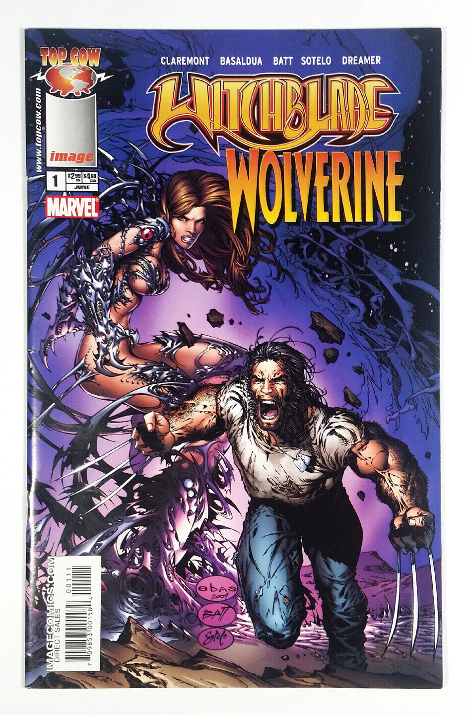 Witchblade Wolverine #1 (2004) Image/Top Cow Comics