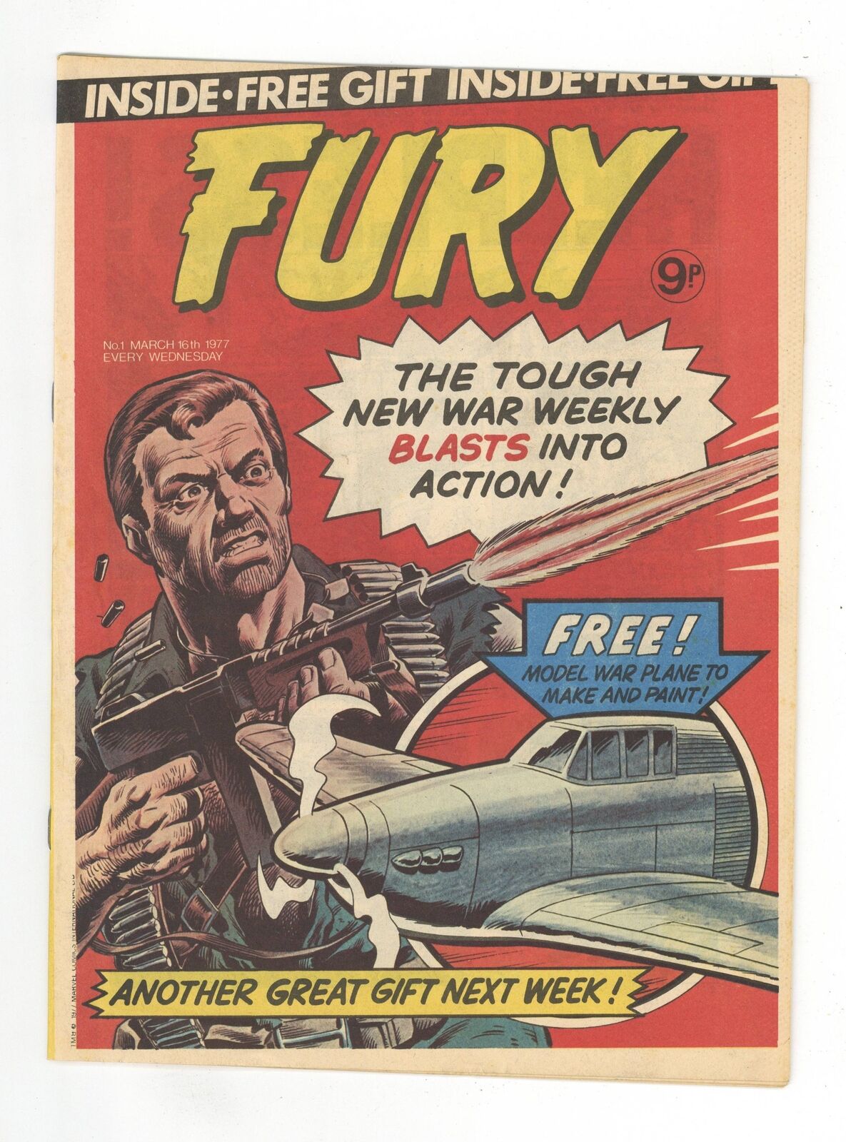 Fury #1 FN 6.0 1977
