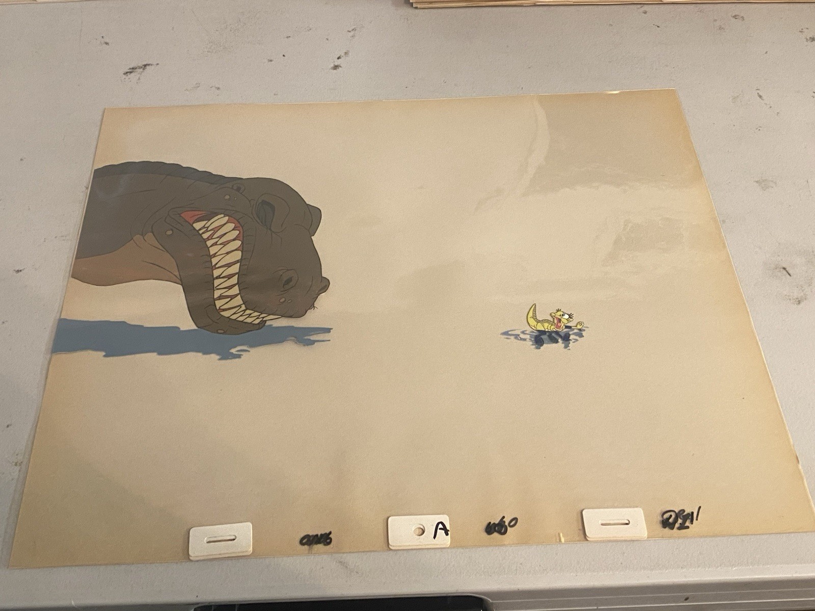 Land Before Time Original Movie Cel 1988 Land Before Time Original Movie Cel 1988