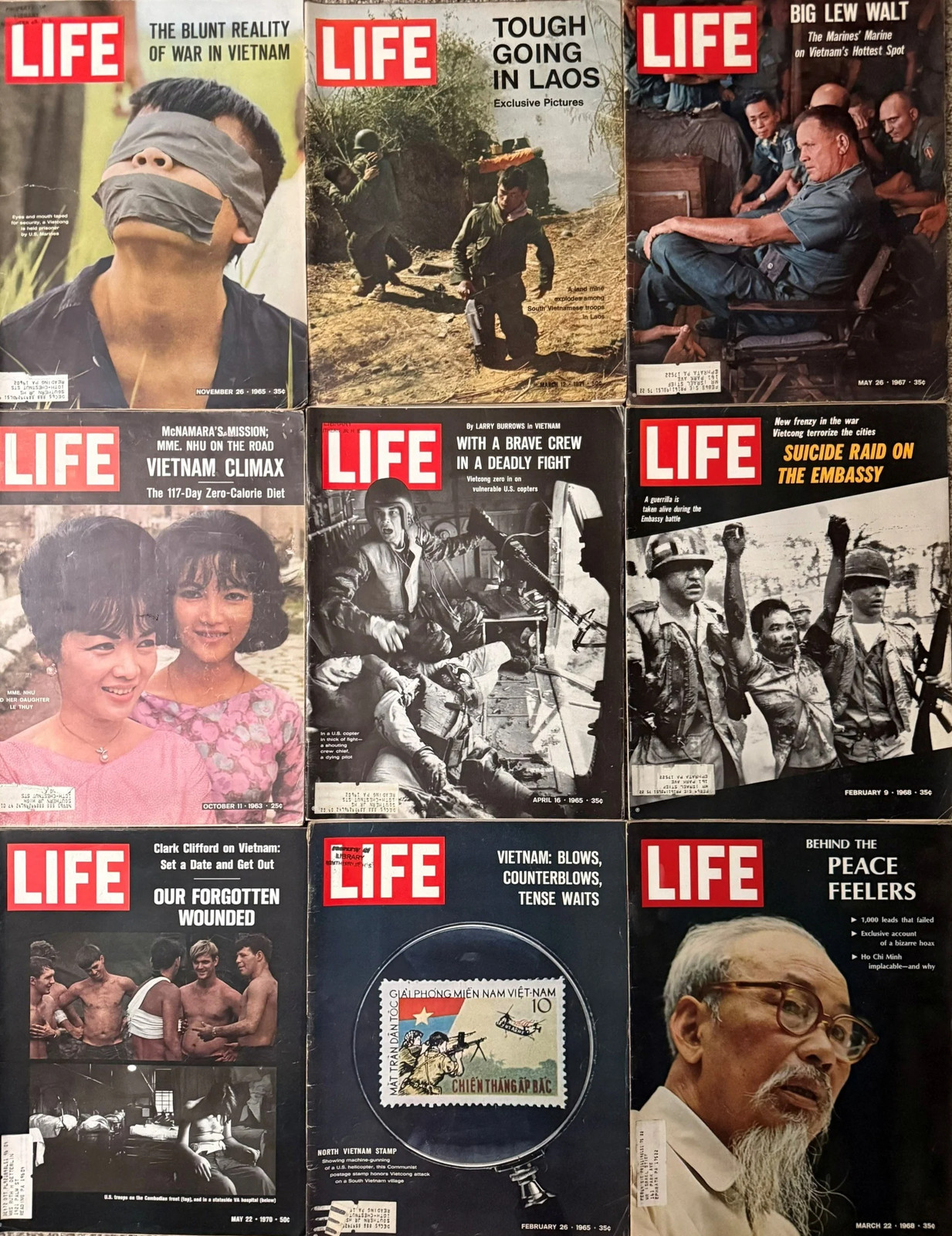 Vintage LIFE Magazine Lot of 3 (1963, 1965, 1967) – Historic Mid-Century Issues Vintage LIFE Magazine Lot of 3 (1963, 1965, 1967) – Historic Mid-Century Issues