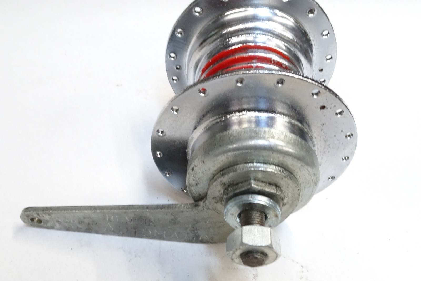 VINTAGE  BENDIX 2-SPEED RED BAND 36h COASTER BRAKE BICYCLE HUB FITS SCHWINN