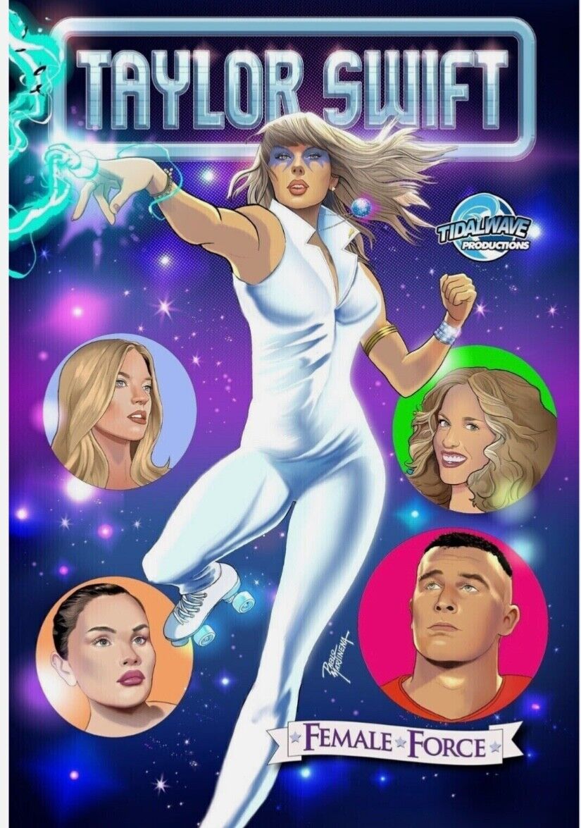 Female Force Taylor Swift Comic Book SWIFTIES DAZZLER Homage Variant