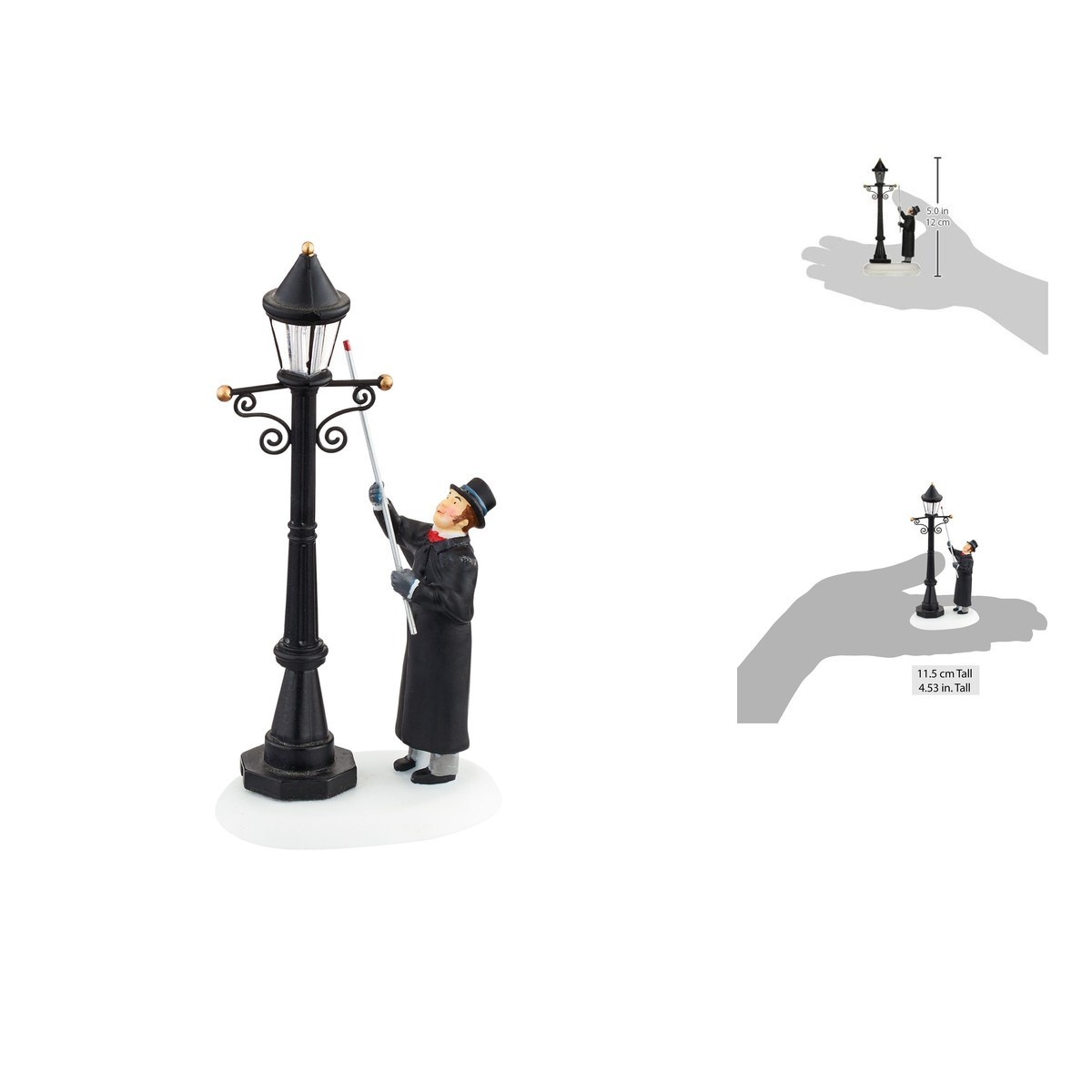 Department 56 Dickens' Village Lighting the Lane Accessory, 4.53 inch Department 56 Dickens' Village Lighting the Lane Accessory, 4.53 inch
