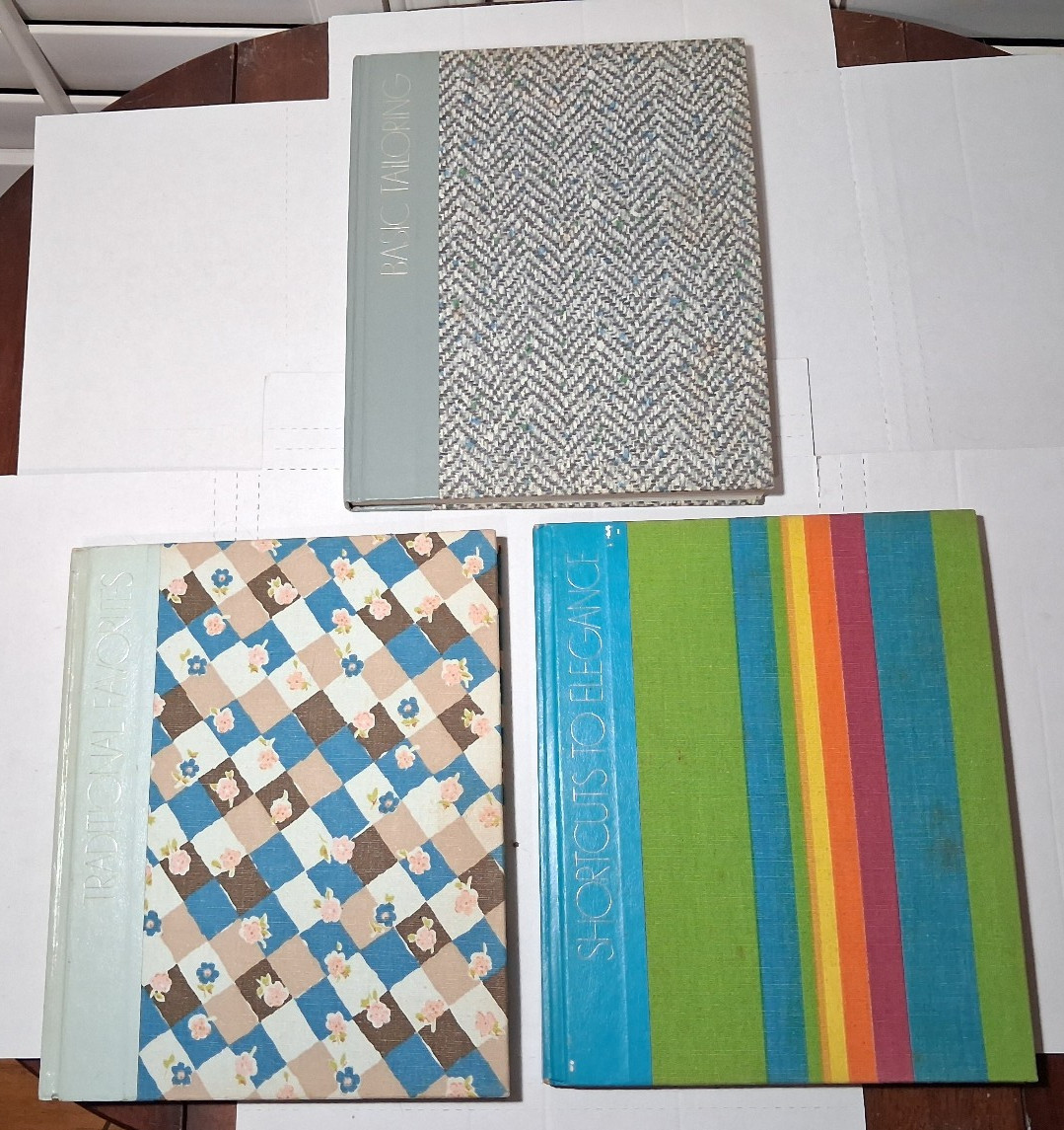 Vintage 1970s Art of Sewing Time-Life Books w/Fabric Covers (3) Vintage 1970s Art of Sewing Time-Life Books w/Fabric Covers (3)