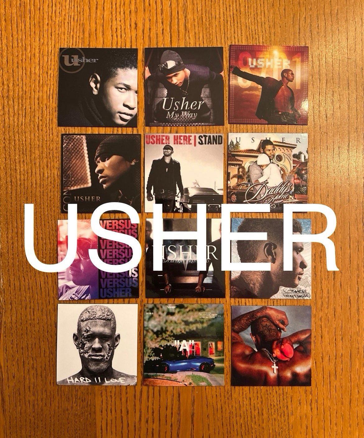 Usher fridge magnets