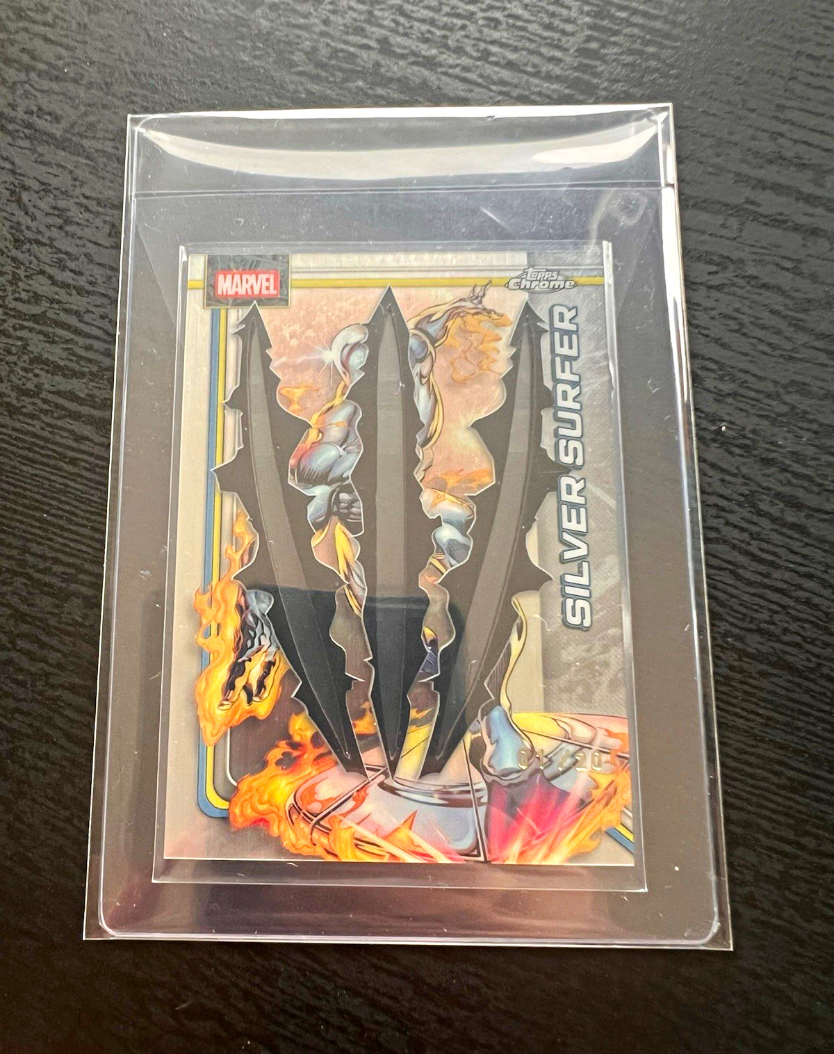 2026 Topps Chrome Marvel Silver Surfer Claw 1/20 Alpha #157 🔥🔥🔥🔥