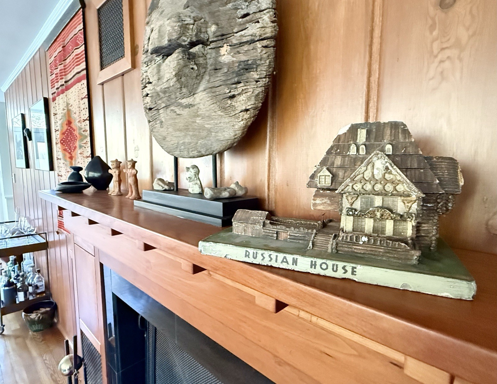 Rare 1920s WPA Art Museum Phila PA Heavy Plaster Model Russian House Dwelling Rare 1920s WPA Art Museum Phila PA Heavy Plaster Model Russian House Dwelling