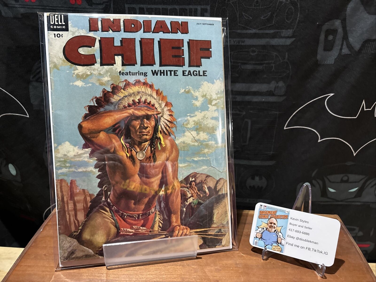 Indian Chief  #15 1954-Dell-Indian stories-White Eagle-