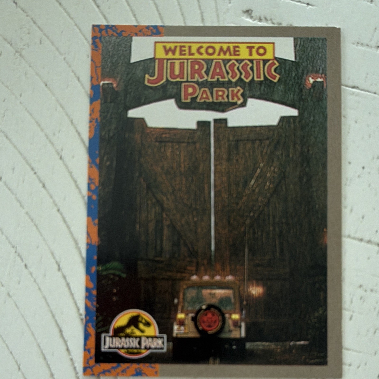 Welcome to Jurassic Park - 1993 Topps Jurassic Park #2 Welcome to Jurassic Park - 1993 Topps Jurassic Park #2