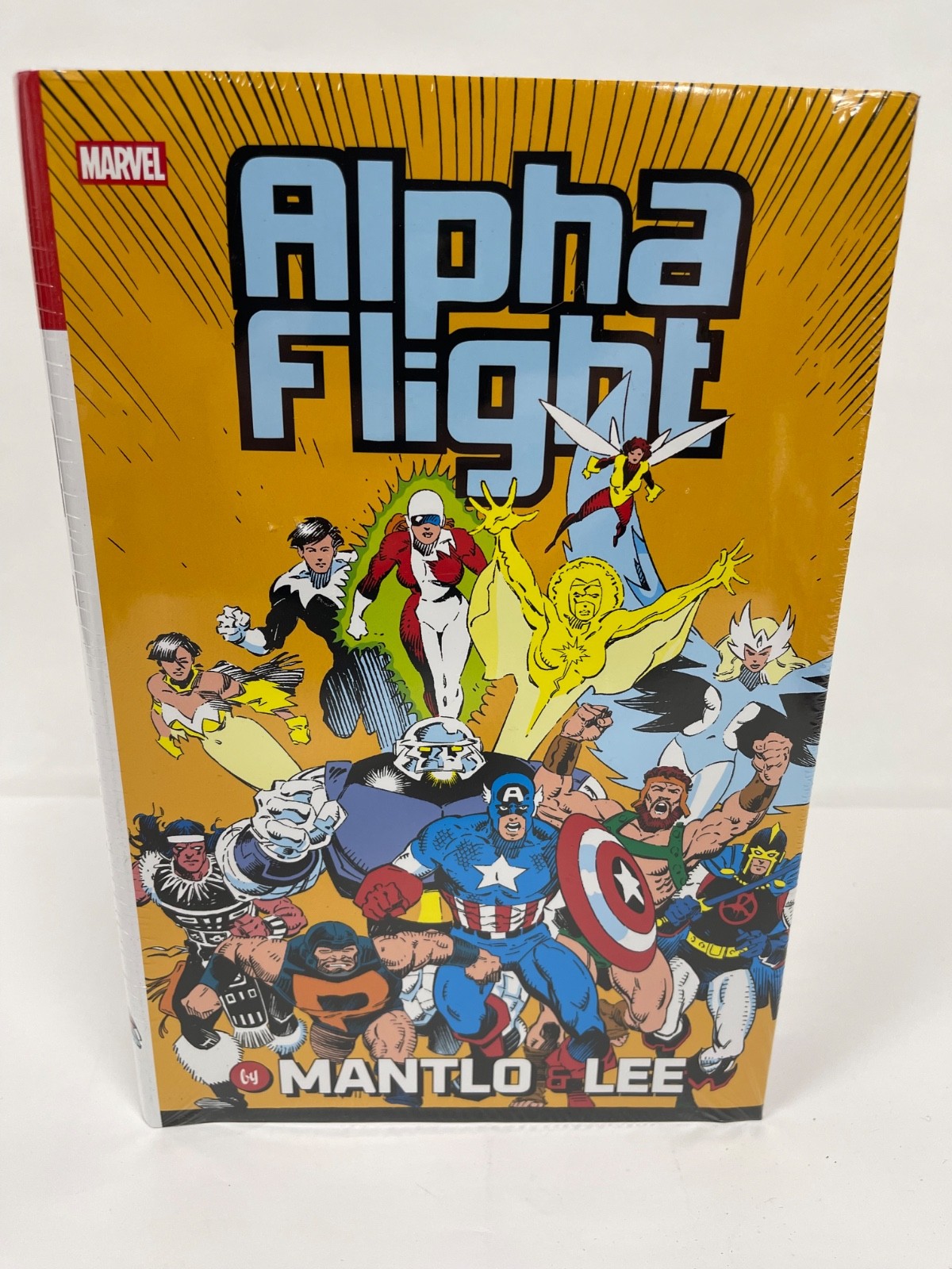Alpha Flight by Mantlo & Lee Omnibus MIKE MIGNOLA DM COVER Marvel Comics HC Alpha Flight by Mantlo & Lee Omnibus MIKE MIGNOLA DM COVER Marvel Comics HC