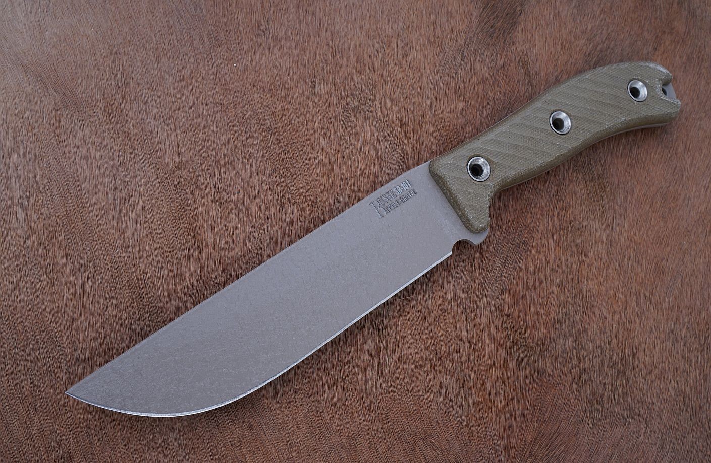 Busse Combat knife Desert Patrol Field Survival Knife by Jerry Busse – Full Tang Busse Combat knife Desert Patrol Field Survival Knife by Jerry Busse – Full Tang
