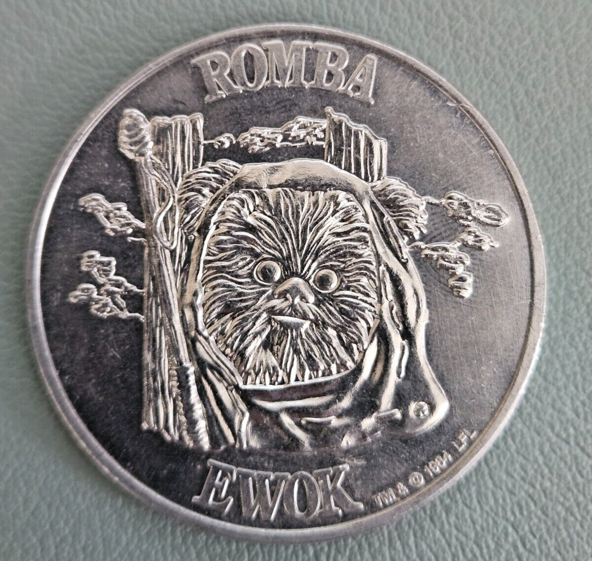 Star Wars 1984 Romba - Ewok coin
