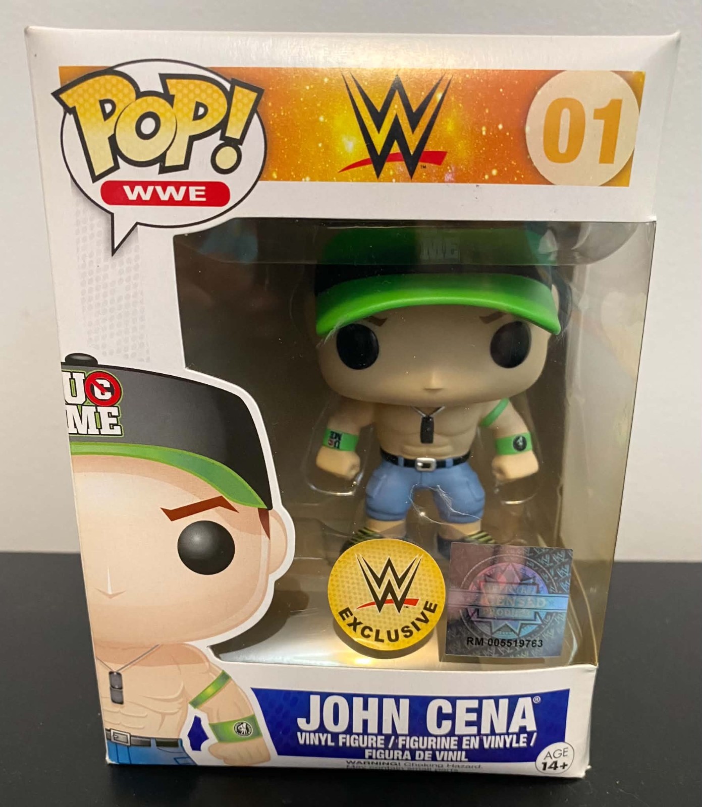 WWE Funko Pop John Cena #01 Exclusive Green Hat wrestling figure WWF WCW Elite WWE Funko Pop John Cena #01 Exclusive Green Hat wrestling figure WWF WCW Elite