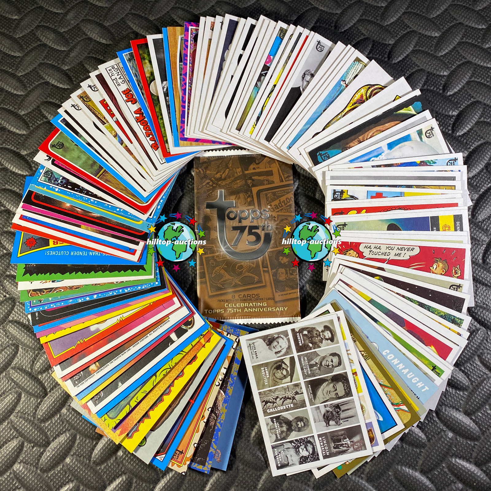 2013 TOPPS 75th ANNIVERSARY COMPLETE 100-CARD SET+WRAPPER adam bomb he-man alien 2013 TOPPS 75th ANNIVERSARY COMPLETE 100-CARD SET+WRAPPER adam bomb he-man alien