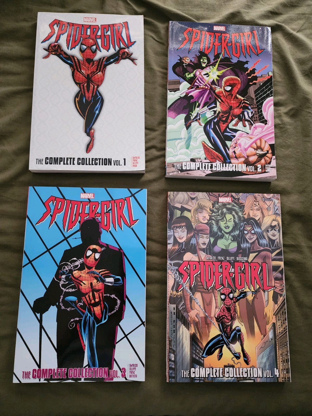 Spider-Girl : The Complete Collection Vol 1-4 Tpb lot Tom Defalco Marvel comics Spider-Girl : The Complete Collection Vol 1-4 Tpb lot Tom Defalco Marvel comics