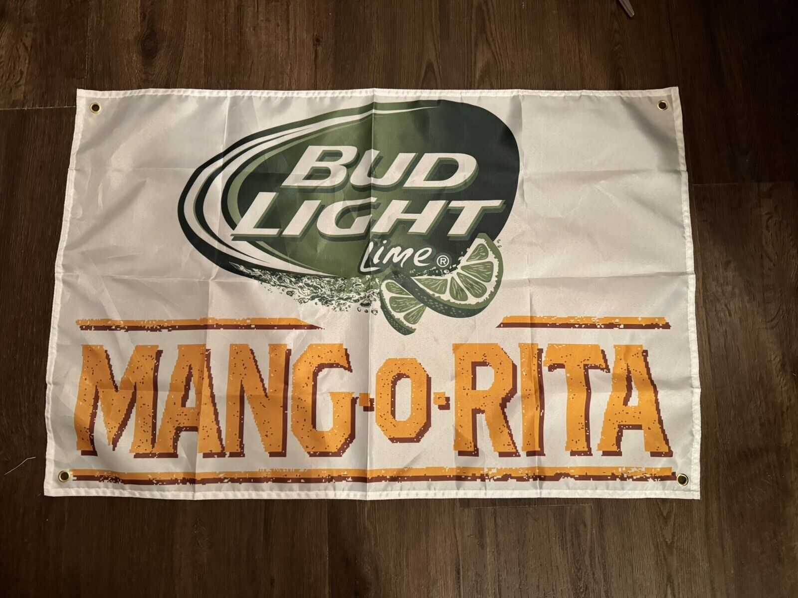 Bud Light Mang-o-Rita Promo Beer Bar Flag