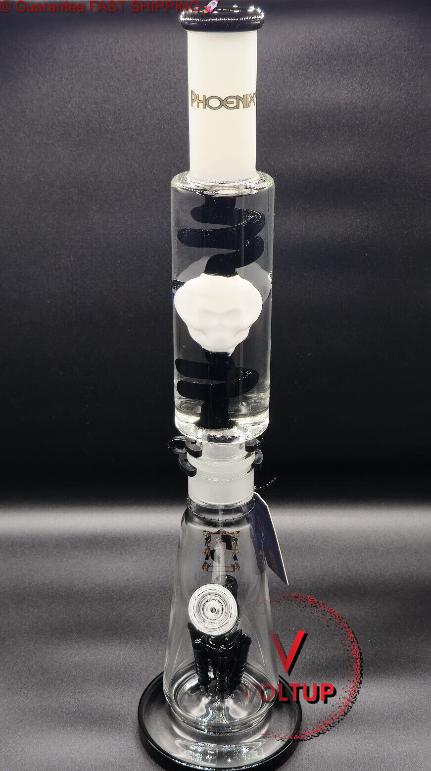 PHOENIX STAR 18" Skull Freezable Coil Bong 6 Arms Perc Water Pipe AUTHENTIC✅✅✅ PHOENIX STAR 18" Skull Freezable Coil Bong 6 Arms Perc Water Pipe AUTHENTIC✅✅✅