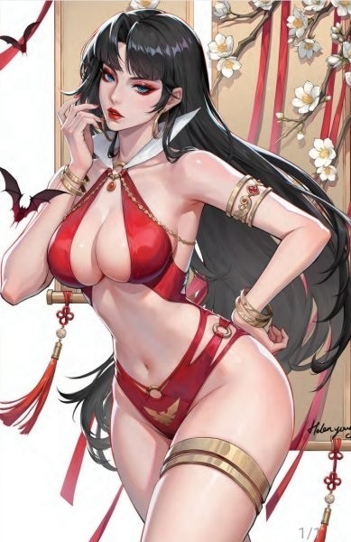 VAMPIRELLA 6 HELEN YOUNG NYCC VIRGIN EXCLUSIVE VARIANT NM 2026 VAMPIRELLA 6 HELEN YOUNG NYCC VIRGIN EXCLUSIVE VARIANT NM 2026