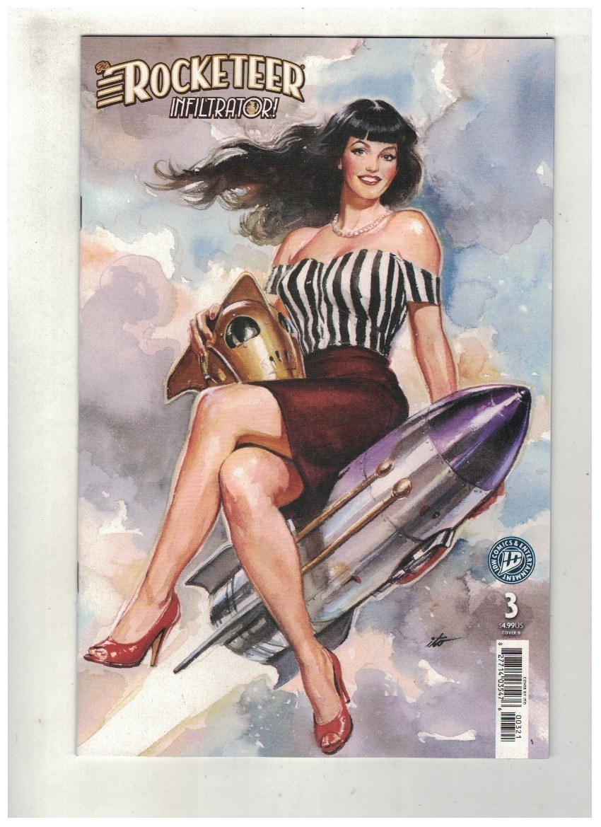 THE ROCKETEER: INFILTRATOR #3 - ITO VARIANT COVER B - IDW PUBLISHING/2026