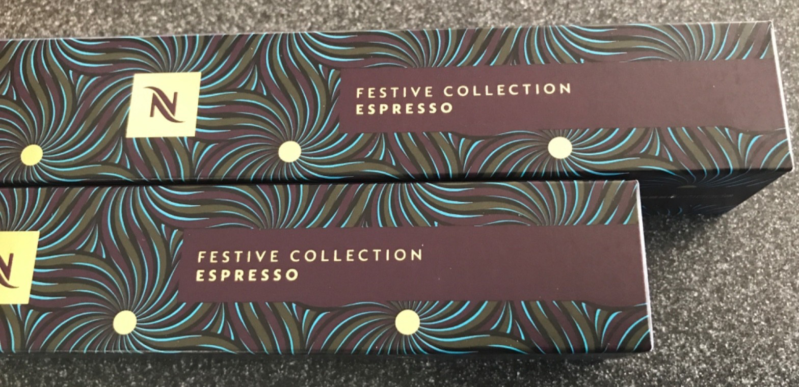 Nespresso Festive Collection Espresso 20 Pods Original Line Limited Edition Nespresso Festive Collection Espresso 20 Pods Original Line Limited Edition