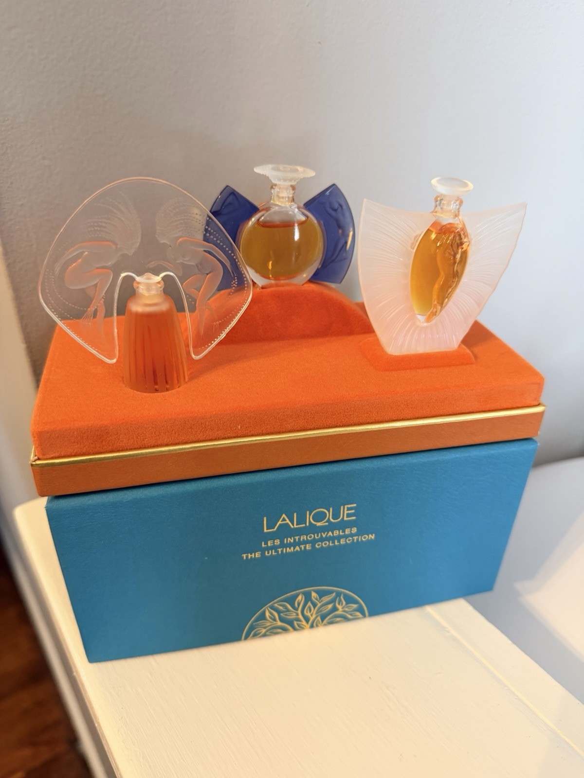 Lalique Les Introuvables Ultimate Collection Parfum Set 3×4.5ml FULL w/box Lalique Les Introuvables Ultimate Collection Parfum Set 3×4.5ml FULL w/box