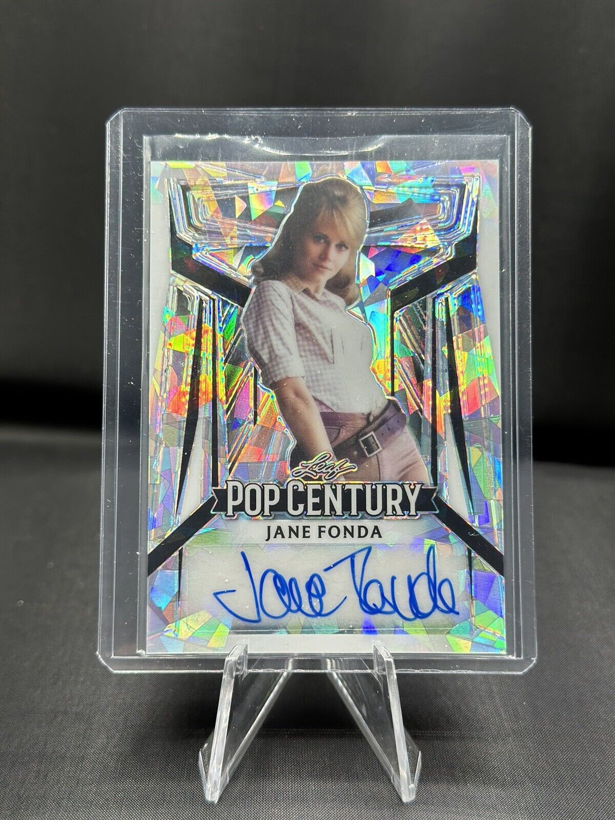 Jane Fonda 2023 Leaf Pop Century Autograph Auto /10