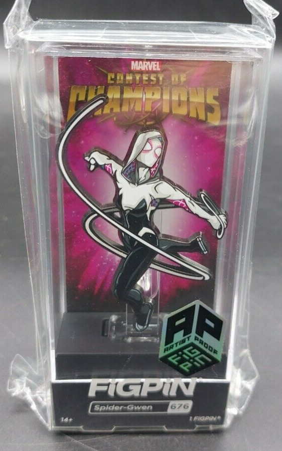 Spider-Gwen AP FigPin 676 Contest of Champions Artist Proof LOCKED