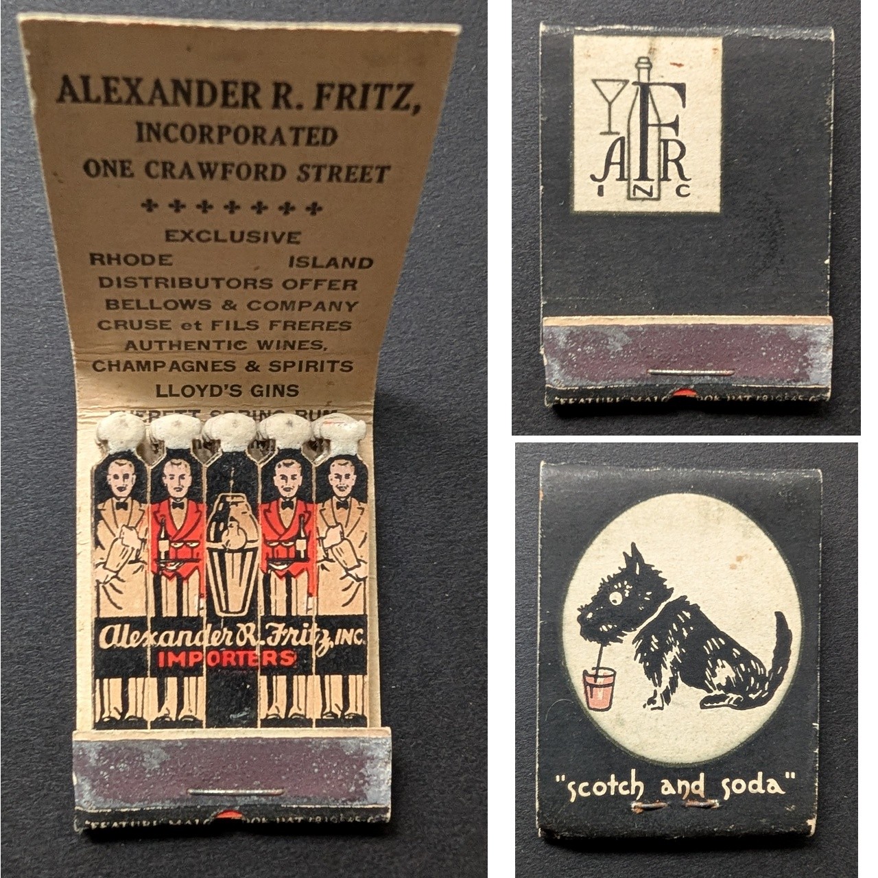 Feature Matchbook Alexander R. Fritz, Inc. Feature Matchbook Alexander R. Fritz, Inc.