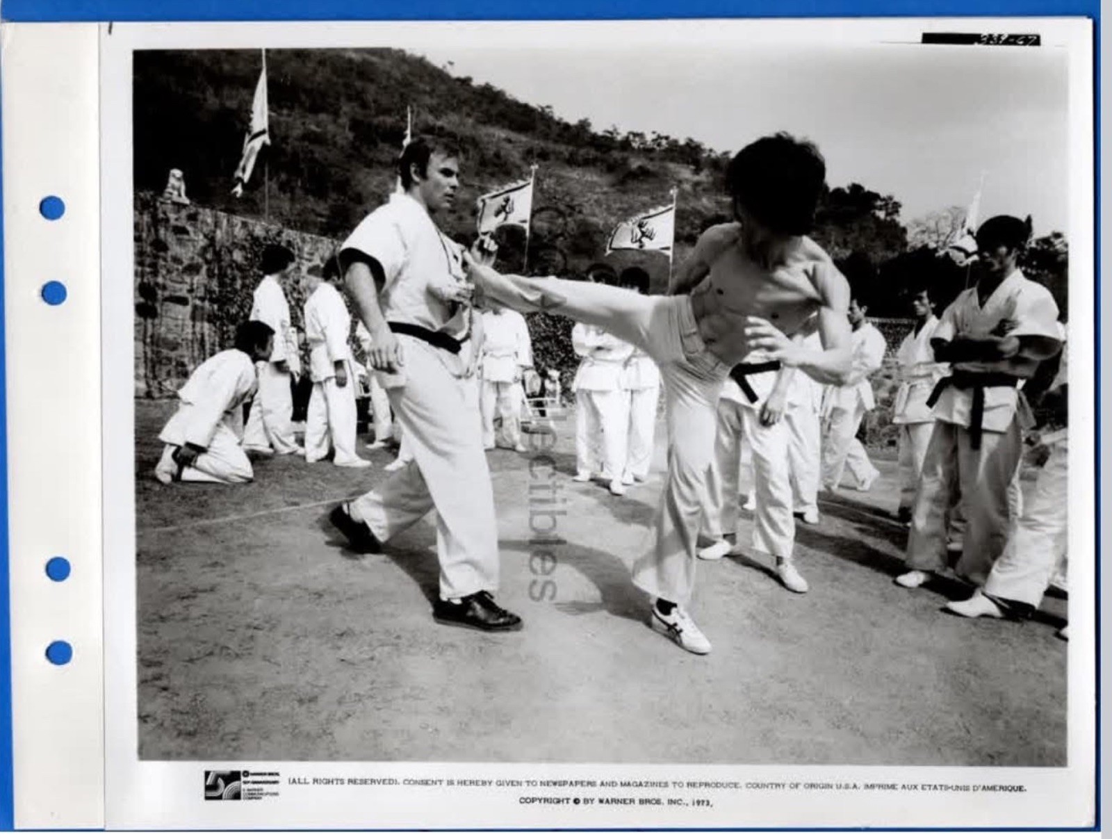 1973 Bruce Lee Enter The Dragon Original Studio Issue Photo 1973 Bruce Lee Enter The Dragon Original Studio Issue Photo