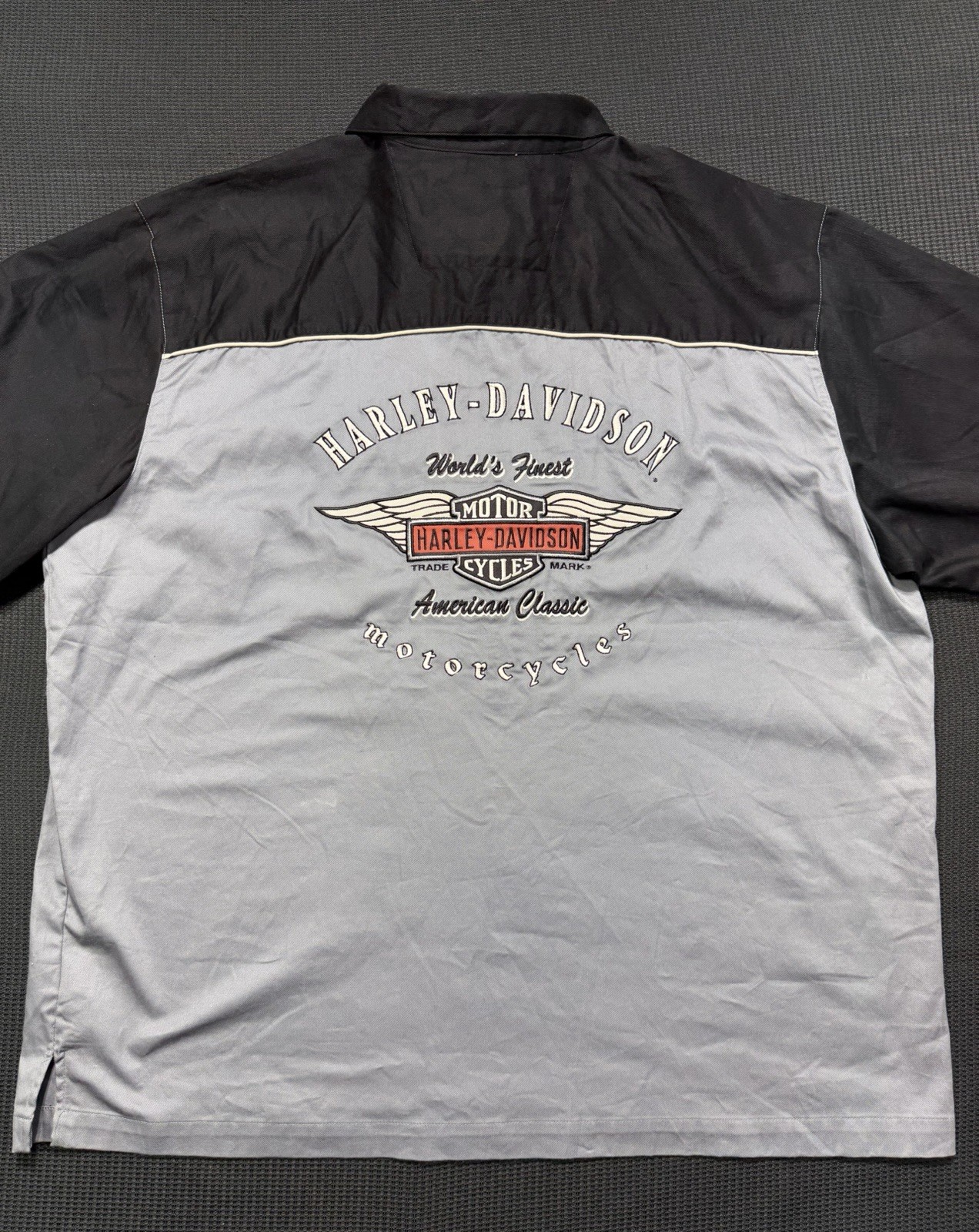 Harley Davison Bottom Up Shirt Vintage 2007 Men's 2XL Brand New with Tags Harley Davison Bottom Up Shirt Vintage 2007 Men's 2XL Brand New with Tags