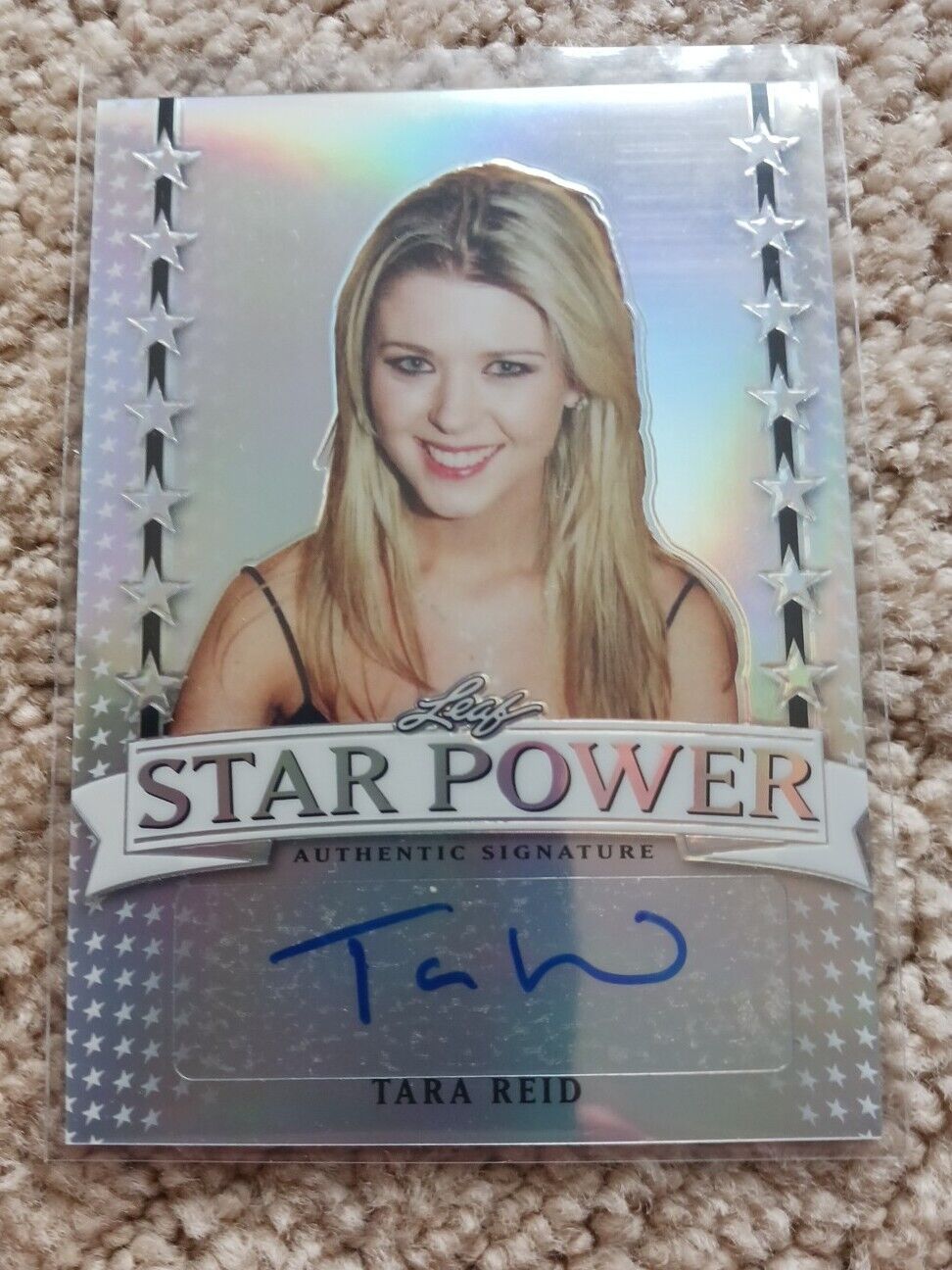 2016 Leaf Pop Century Auto Star Power Tara Reid Autograph Card