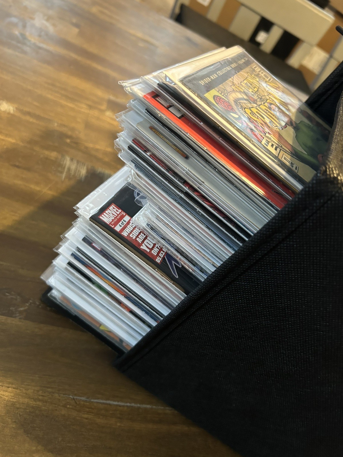 50 Mostly Marvel Comic Lot-Bagged & Boarded –VF/NM/M–#1s, Keys & Variants-Gifts 50 Mostly Marvel Comic Lot-Bagged & Boarded –VF/NM/M–#1s, Keys & Variants-Gifts
