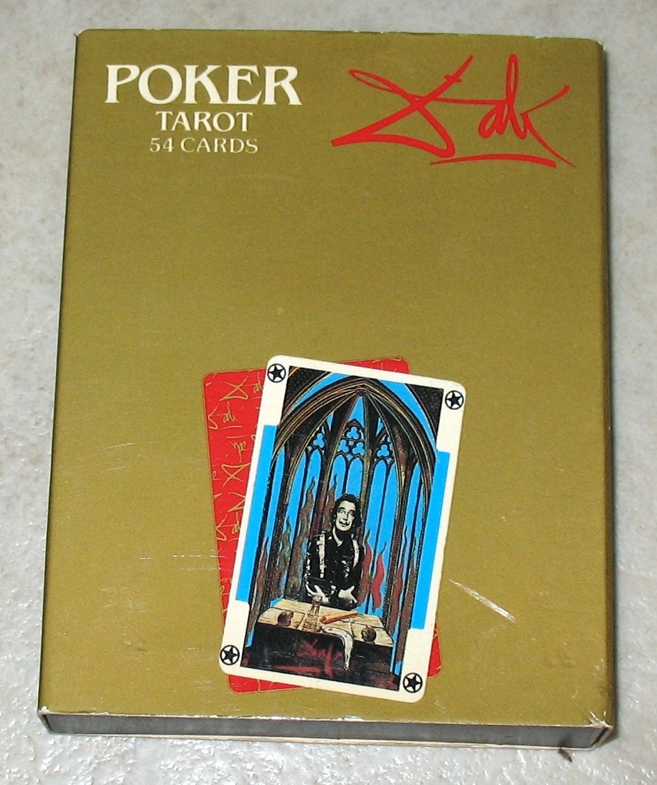 Vintage Salvador Dali Poker Tarot Cards 54 Card Complete Deck Vintage 1984 NICE Vintage Salvador Dali Poker Tarot Cards 54 Card Complete Deck Vintage 1984 NICE