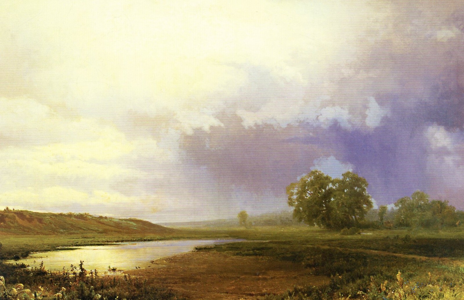 Threatening Clouds, Ivan Shishkin (Russian, 1832-1898) --New POSTCARD Threatening Clouds, Ivan Shishkin (Russian, 1832-1898) --New POSTCARD