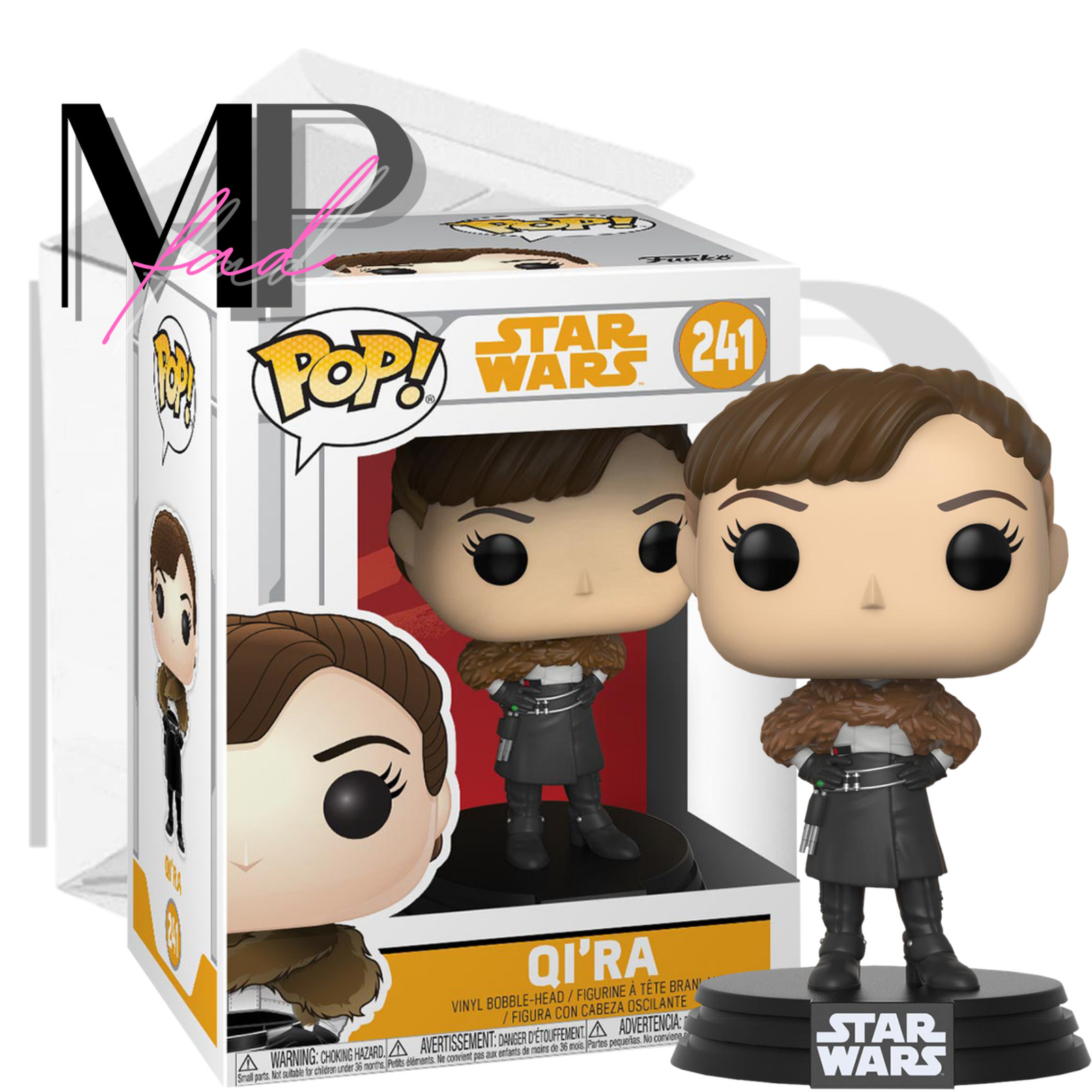 Star Wars Funko POP Solo A Star Wars Story 241 Qi\'ra Vaulted Retired PROTECTOR