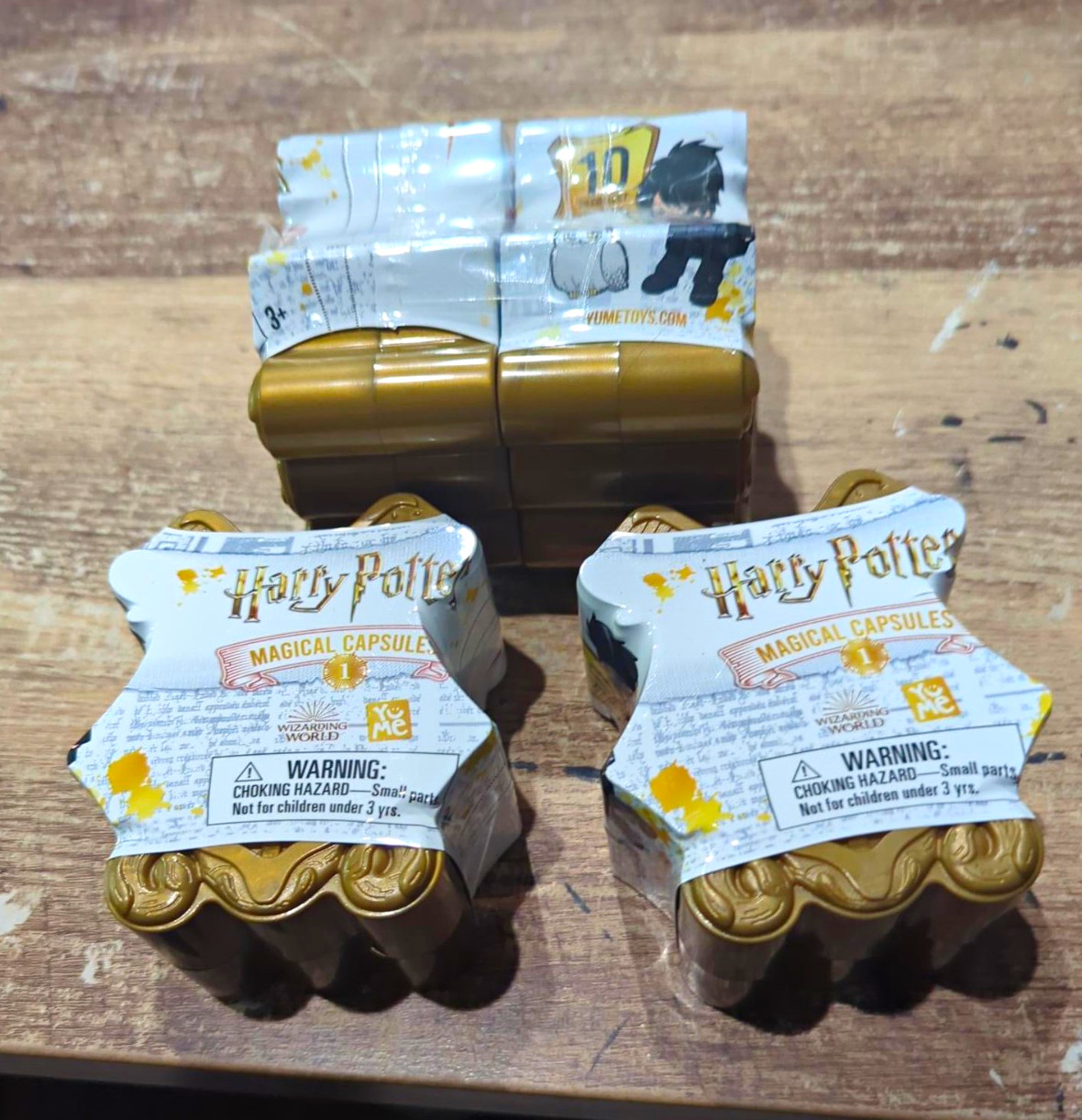 4 Harry Potter Magical Capsules Series 1 YuMe Mystery SEALED Discontinued 4 Harry Potter Magical Capsules Series 1 YuMe Mystery SEALED Discontinued