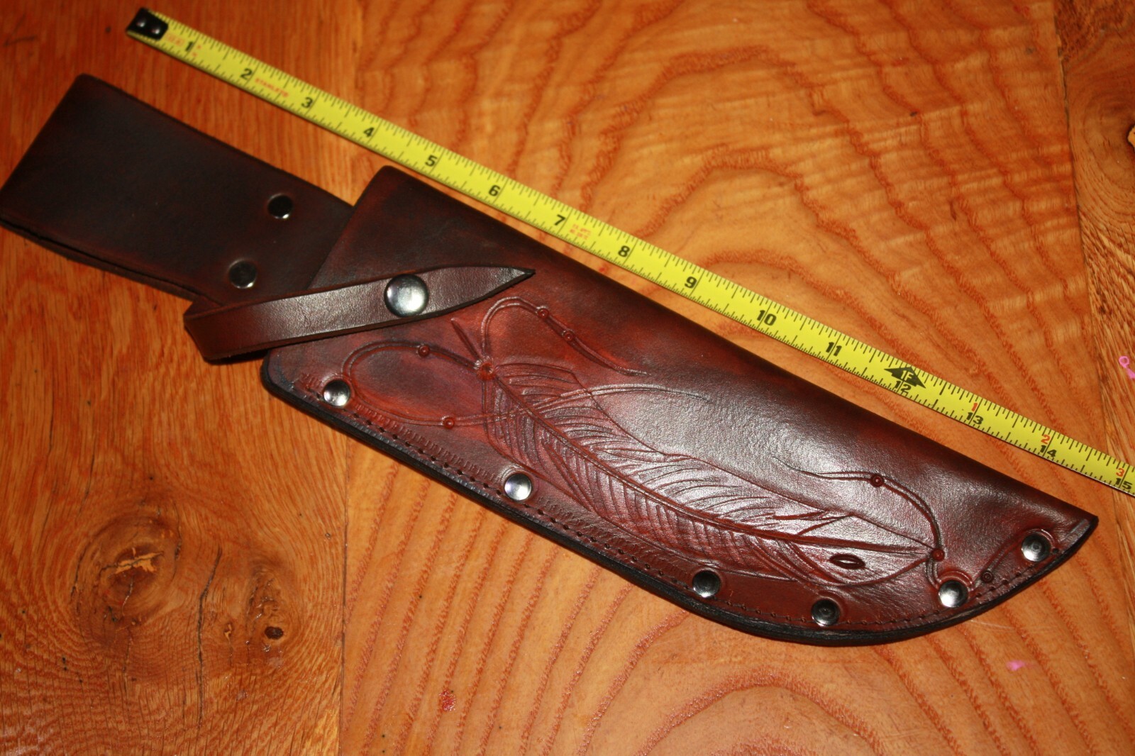 Beautiful Custom { XL-GERONIMO } W-49 / universal Knife Sheath Beautiful Custom { XL-GERONIMO } W-49 / universal Knife Sheath
