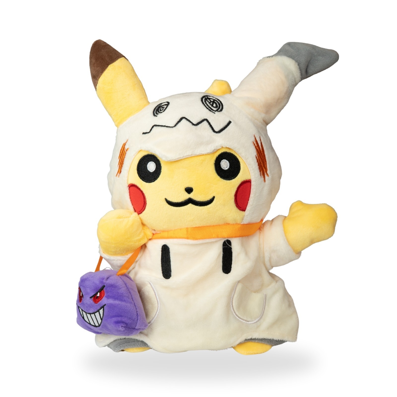 Pokemon Pikachu Mimikyu Cosplay Plush Toy 13" Gengar Bag Trick or Treat Plushie Pokemon Pikachu Mimikyu Cosplay Plush Toy 13" Gengar Bag Trick or Treat Plushie