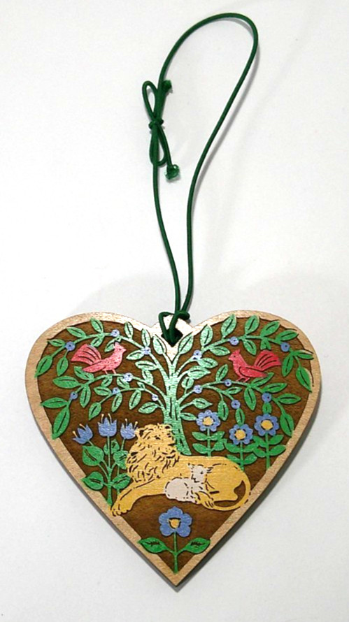 1988 Heart Shaped Adele & Don Hall Family Friend Employee Ornament No Card 1988 Heart Shaped Adele & Don Hall Family Friend Employee Ornament No Card