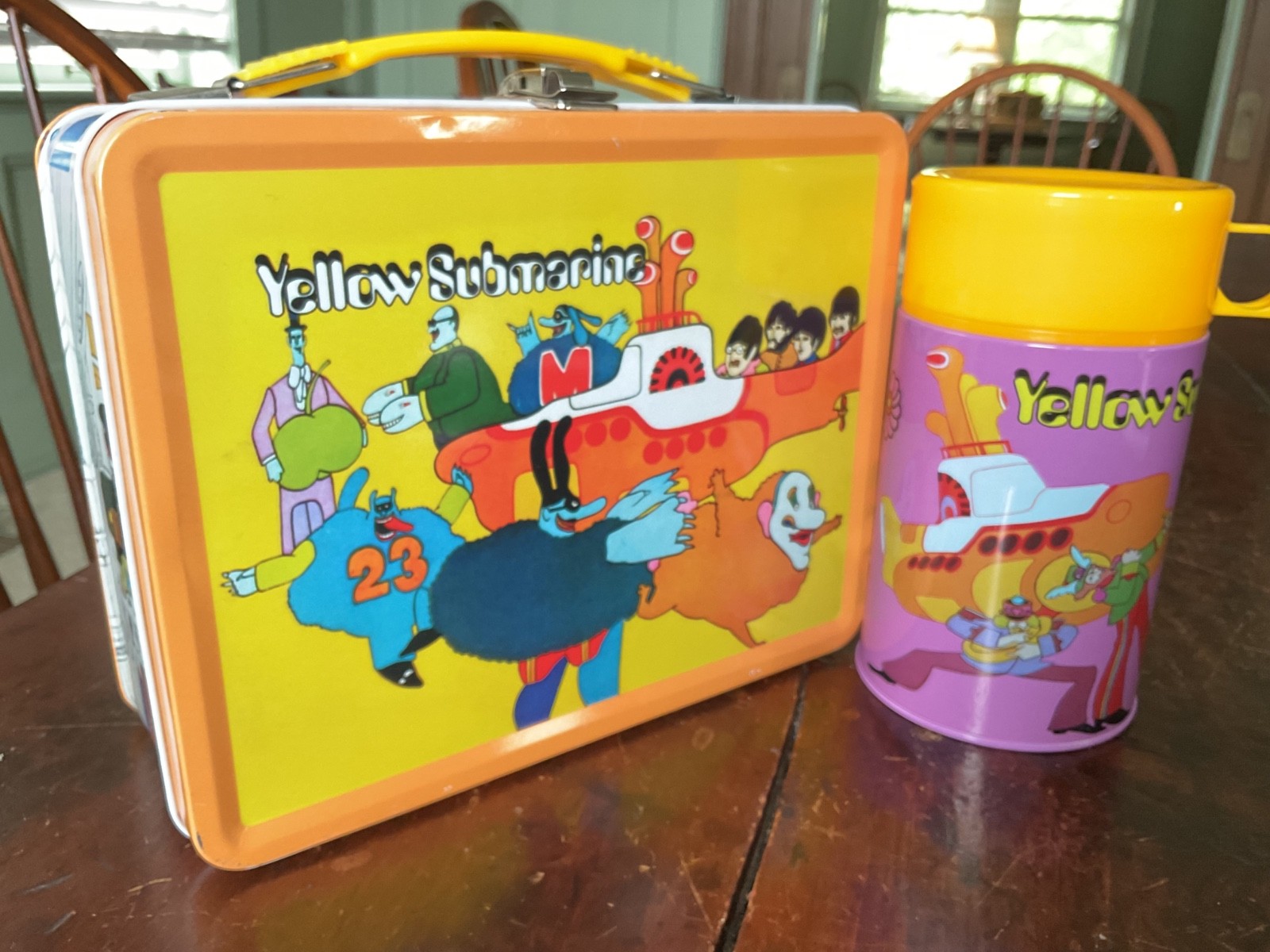 YELLOW SUBMARINE LUNCHBOX AND THERMOS -2012 YELLOW SUBMARINE LUNCHBOX AND THERMOS -2012