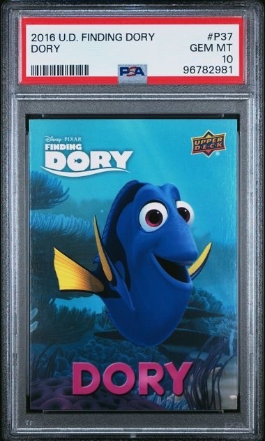 2016 Upper Deck Finding Dory Dory PSA 10 Pop 1 Rare 2016 Upper Deck Finding Dory Dory PSA 10 Pop 1 Rare
