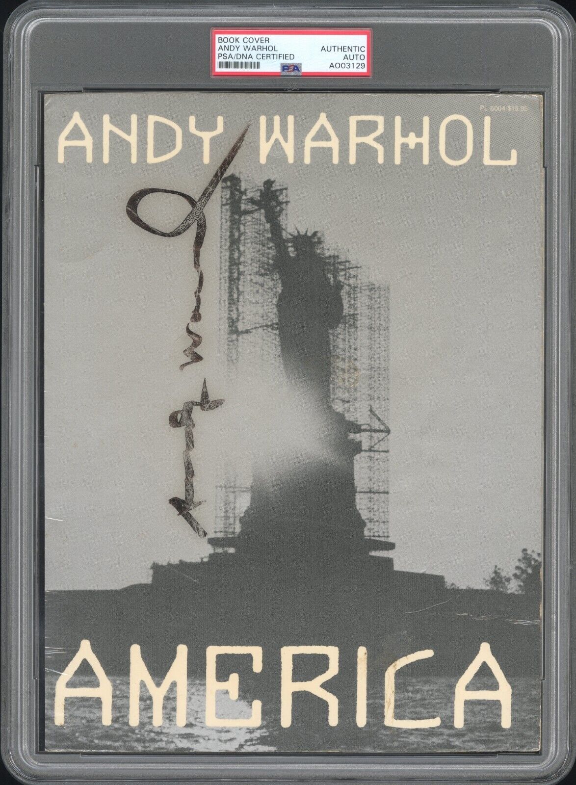 Andy Warhol ~ Signed Autographed \