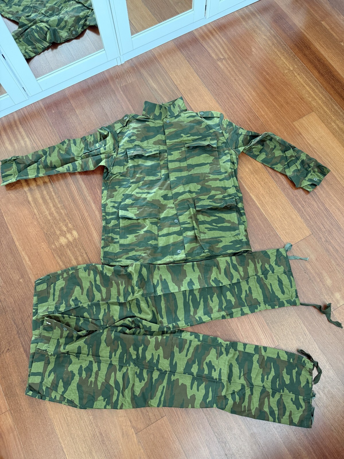Russian Military Flora Summer Suit - Camouflage Set Size 56/4