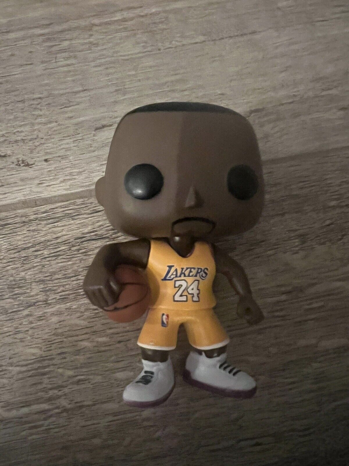FUNKO POP-  KOBE BRYANT #11 (LA Lakers Gold Jersey #24) VAULTED. At Home Jersey