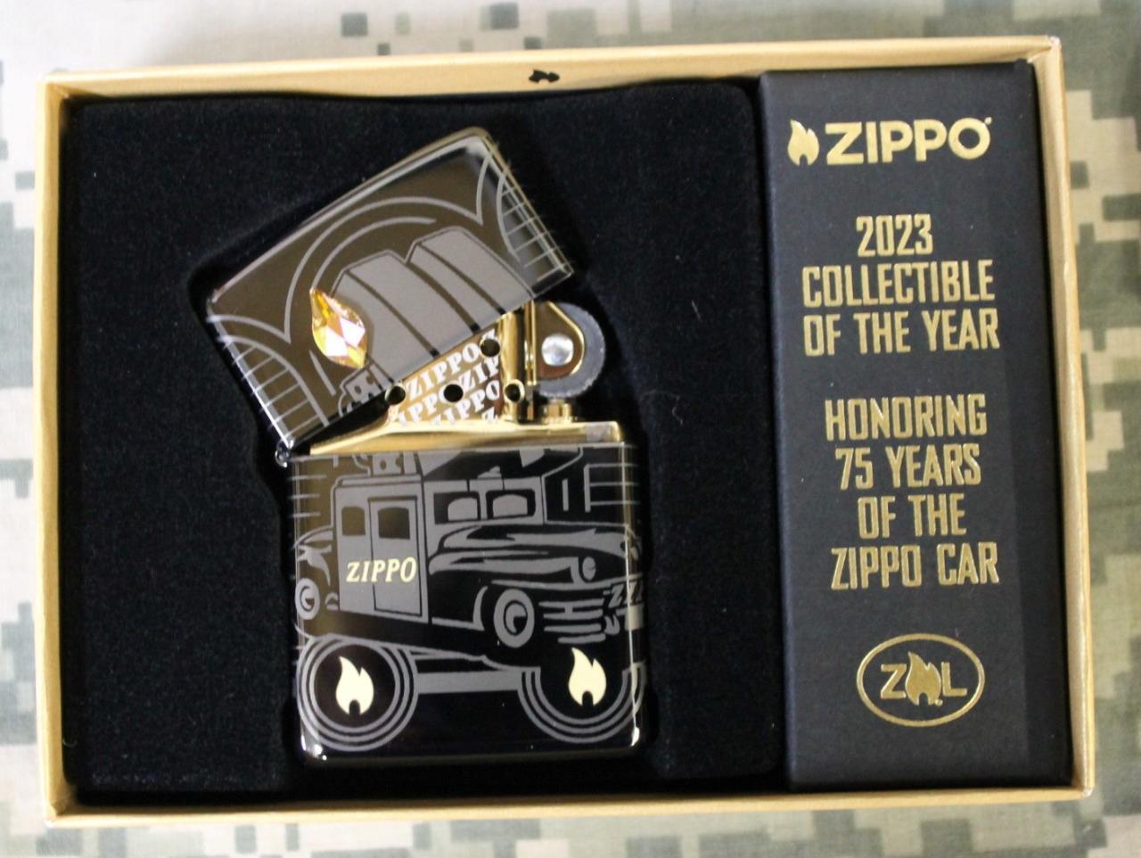 Zippo 48691 Car 75th Anniversary 2023 Collectible of the Year Armor BRAND NEW Zippo 48691 Car 75th Anniversary 2023 Collectible of the Year Armor BRAND NEW
