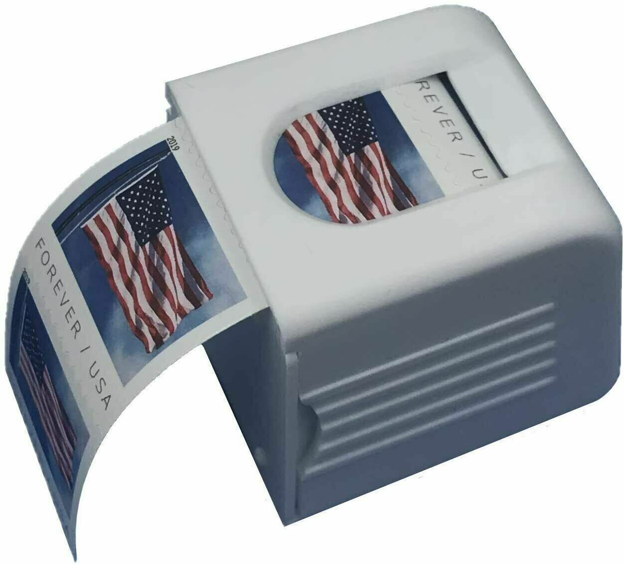 Postage Stamp Dispenser for Roll Coil of 100 Forever Stamps, holds 1 roll Postage Stamp Dispenser for Roll Coil of 100 Forever Stamps, holds 1 roll