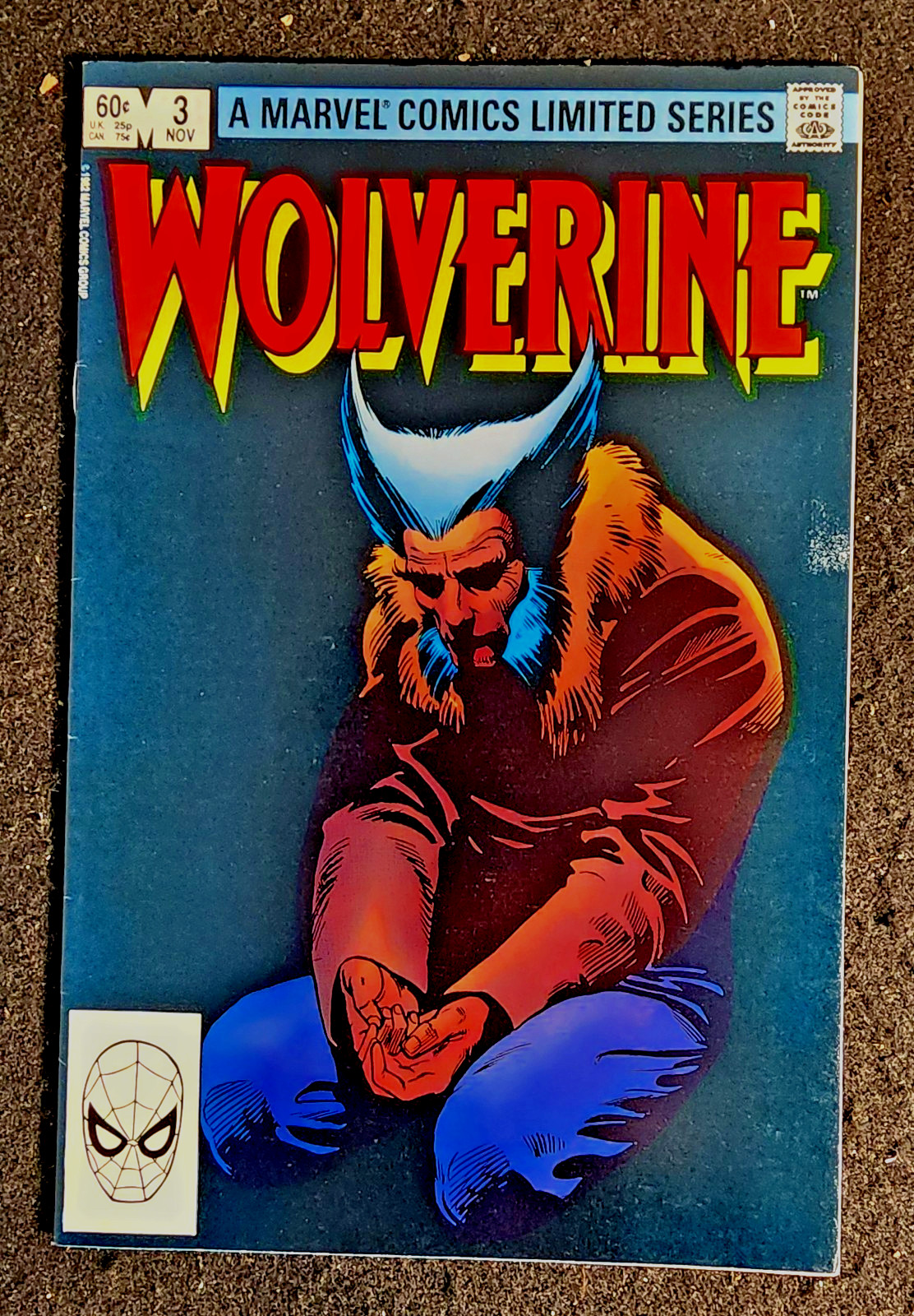WOLVERINE #3 (Marvel Comics 1982) F/VF Chris Claremont Frank Miller WOLVERINE #3 (Marvel Comics 1982) F/VF Chris Claremont Frank Miller