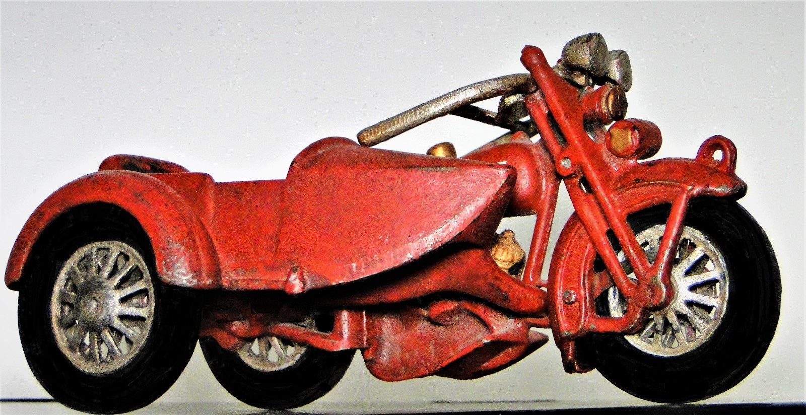 Harley Davidson Motorcycle Metal Pull Toy Car Race 1920s Racer Vintage Model 1 Harley Davidson Motorcycle Metal Pull Toy Car Race 1920s Racer Vintage Model 1