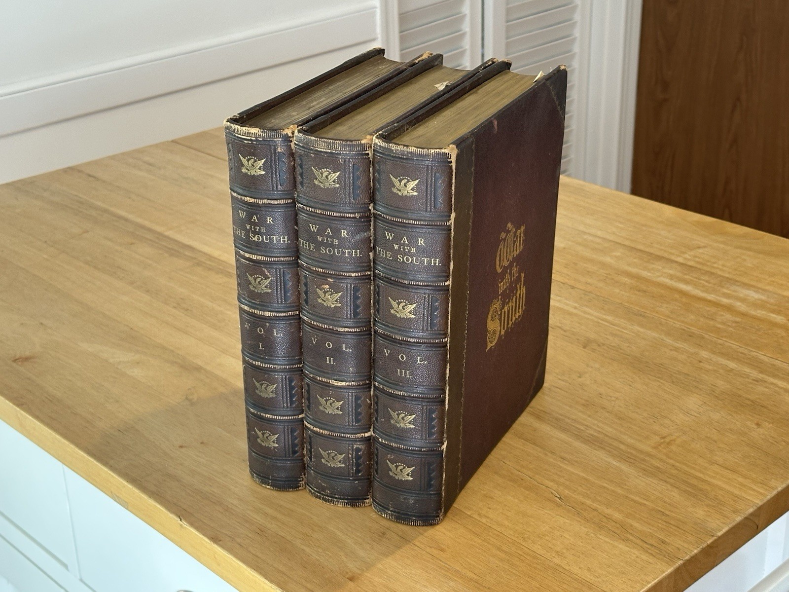 1862 The War with the South by Robert Tomes - Antique Civil War Books 1862 The War with the South by Robert Tomes - Antique Civil War Books